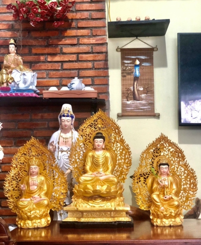 Tam Thánh Ta Bà cao 50cm