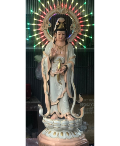 Tượng Quan Âm cao 1met2