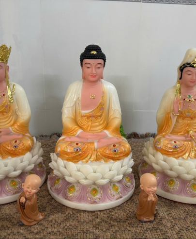 Tam Thánh Ta Bà cao 50cm