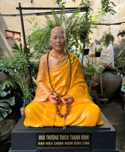 Tượng Hòa Thượng Thích Thanh Định