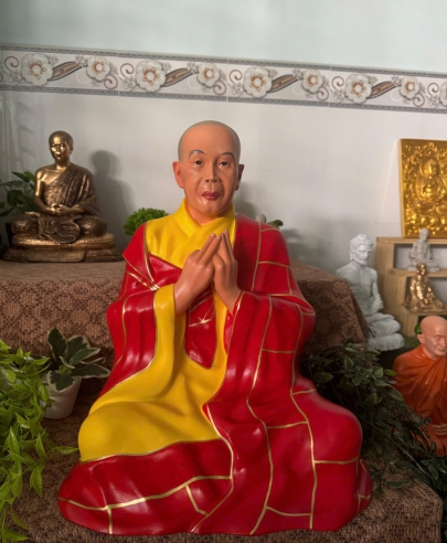 Tượng hoà thượng Thích Thiền Tâm