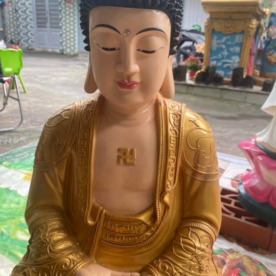 Tây Phương Tam Thánh ngồi 50cm