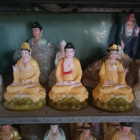 Tây Phương Tam Thánh ngồi 30cm