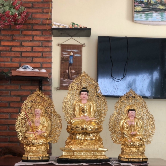 Tam Thánh Ta Bà cao 50cm