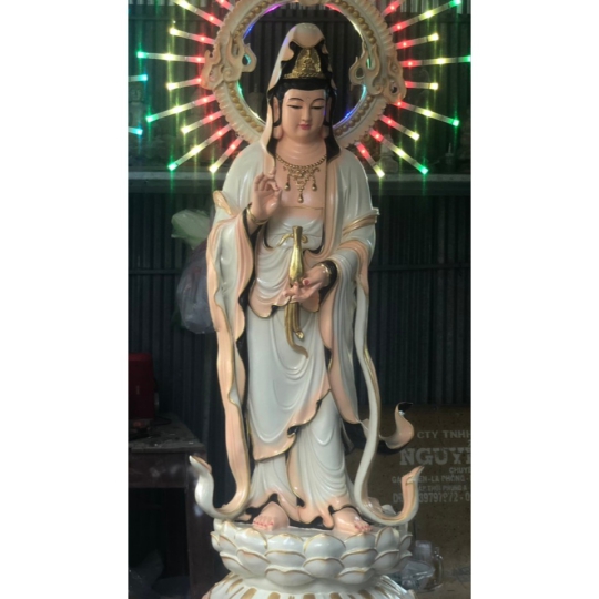 Tượng Quan Âm cao 1met2
