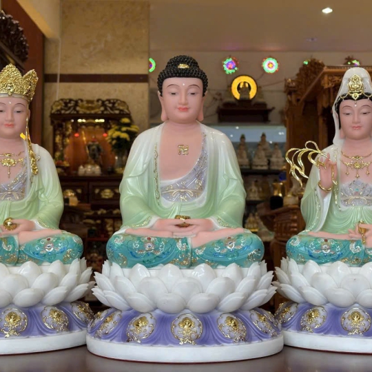 Tam Thánh Ta Bà cao 50cm