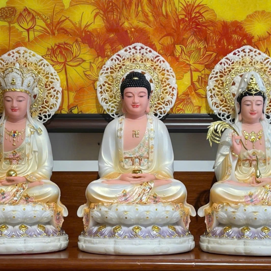 Tam Thánh Ta Bà cao 50cm