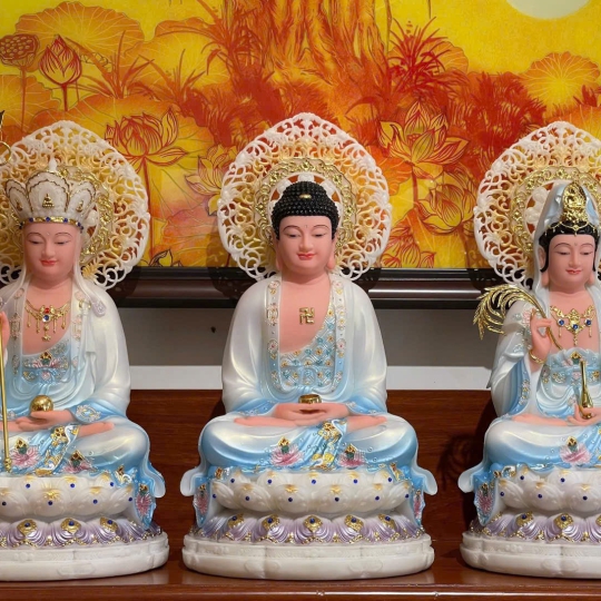 Tam Thánh Ta Bà cao 50cm