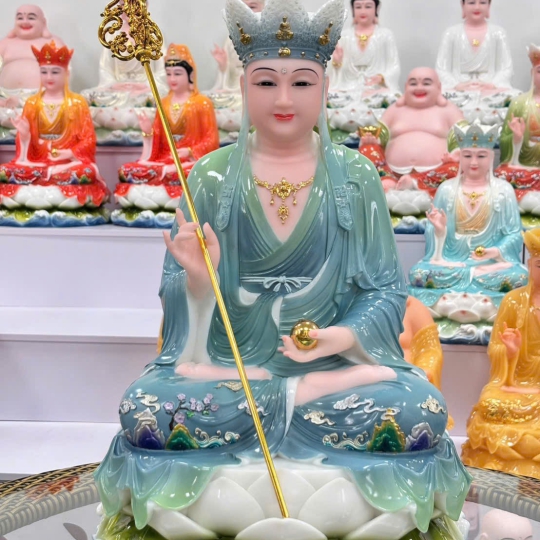 Tượng Địa Tạng ngồi 30cm