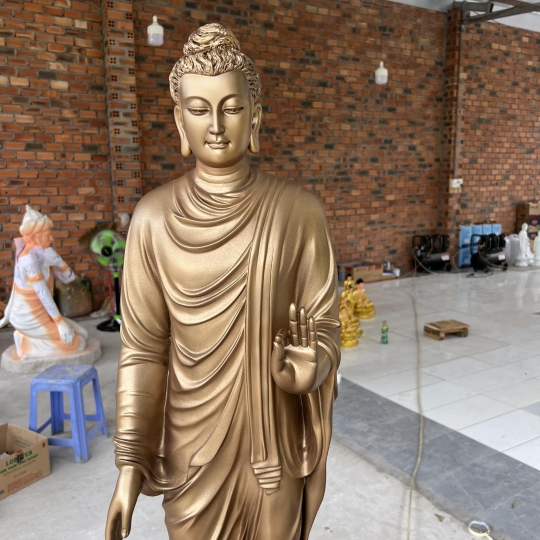 Tượng Bổn Sư Ban Phước 1met10