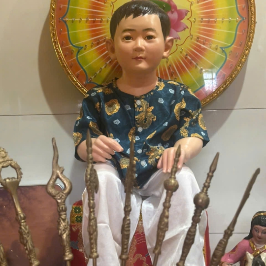 Tượng Cậu Lăng Cô Ba Thiên Anh