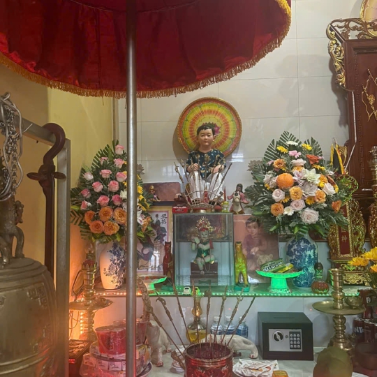 Tượng Cậu Lăng Cô Ba Thiên Anh