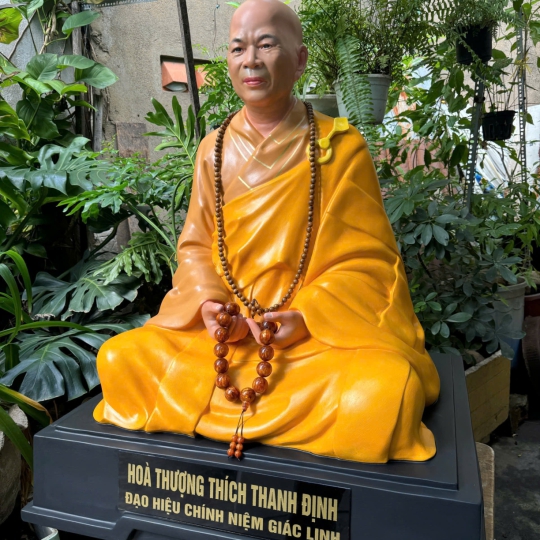 Tượng Hòa Thượng Thích Thanh Định