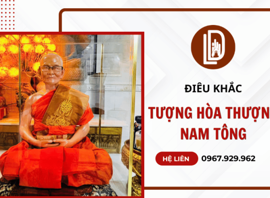 Điêu khắc tượng hòa thượng Nam Tông