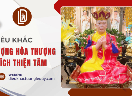 Điêu khắc tượng hòa thượng Thiền Tâm